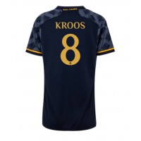 Camiseta Real Madrid Toni Kroos #8 Segunda Equipación Replica 2023-24 para mujer mangas cortas